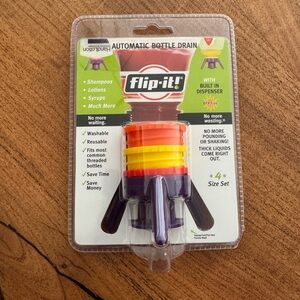 flip-it Bottle Drain NWOT